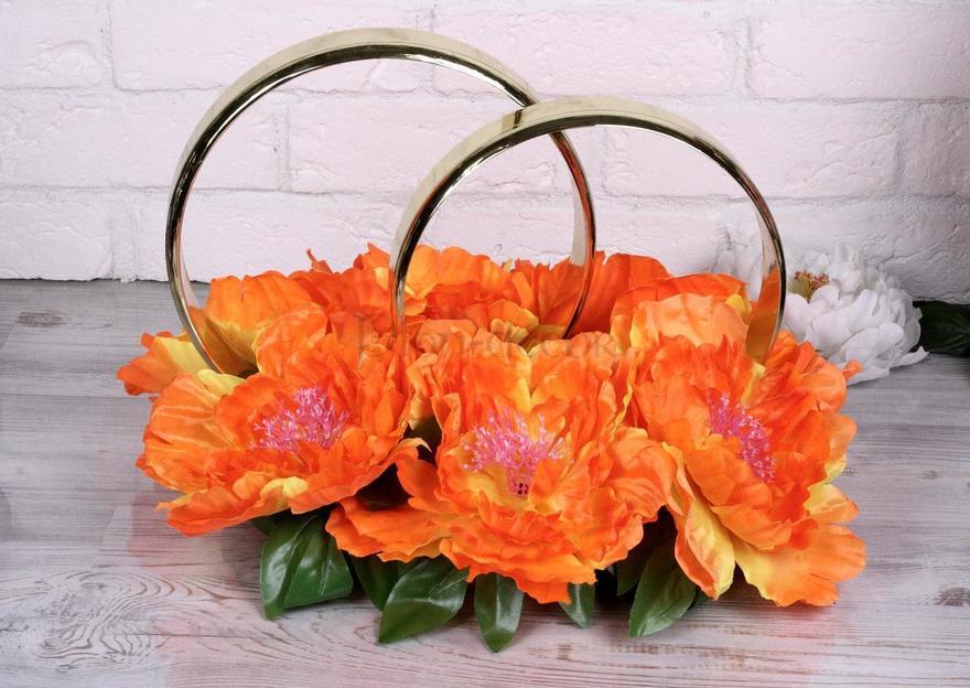 Украшение на авто Оранжевые анемоны от  2