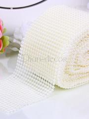 Лента из жемчуга для декора - айвори от  2