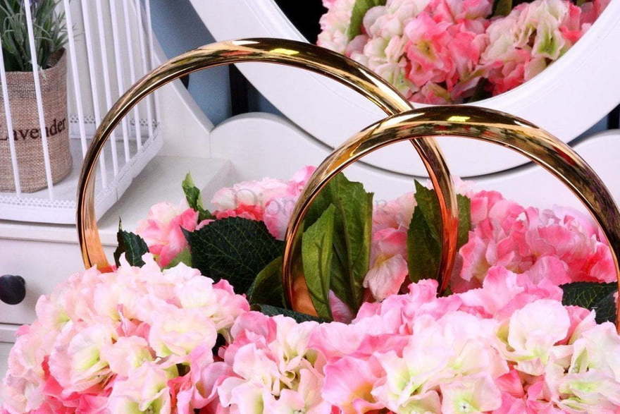 Украшение на авто Розовая гортензия от  2