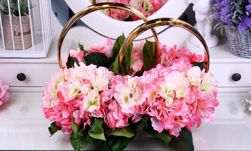 Украшение на авто Розовая гортензия от  4