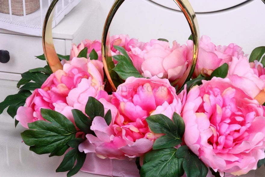 Пионы на авто Розовые от  2