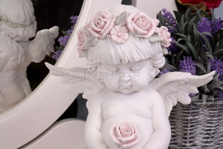 Фигура Ангел с розой от  2