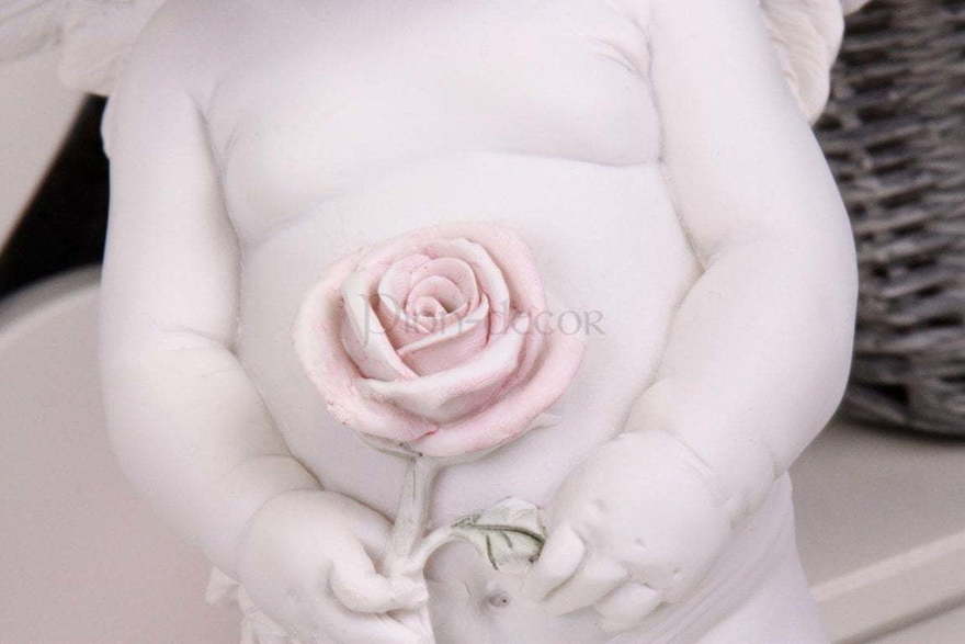 Фигура Ангел с розой от  3