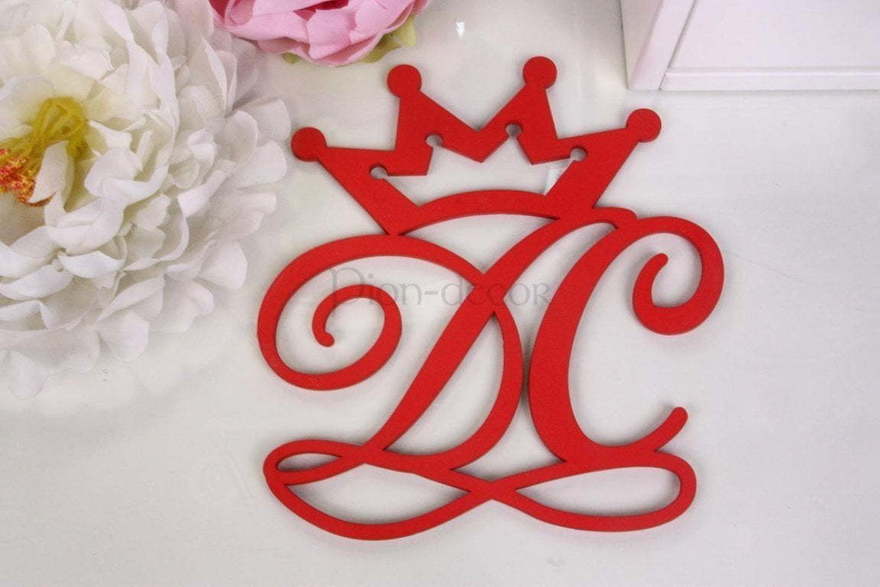 Монограмма жениха и невесты - герб от  4