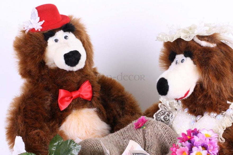 Свадебные мишки от  2