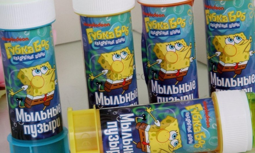 Спанчбоб - пузыри от  2