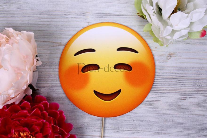 Смайлы для фотосессии от  4