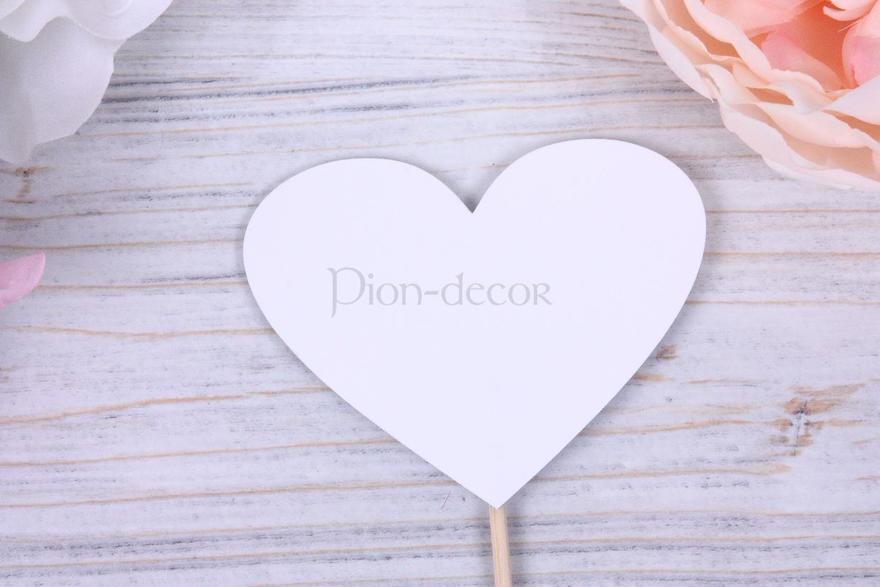 Белые сердечки для фото от  2