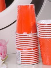 Оранжевые стаканчики для прогулки от  1