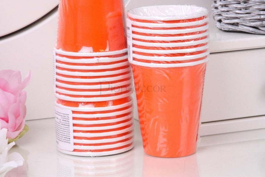 Оранжевые стаканчики для прогулки от  2