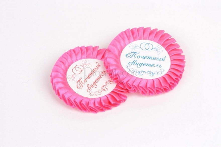 Значки для свидетелей от  5