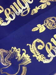 Ленты для свидетелей цвета индиго от  2