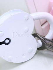 Маленький свадебный замочек - белый от  2