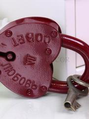 Большой замочек На мост - марсала от  1