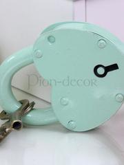 Большой замочек На мост - тиффани от  1