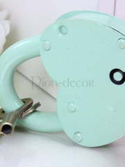 Большой замочек На мост - тиффани от  2