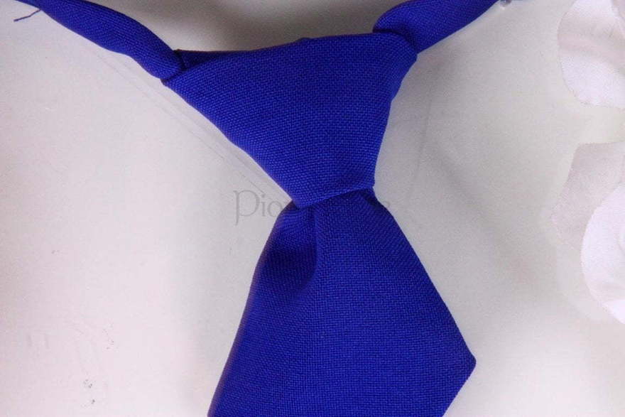 Галстук Индиго для свадебных животных от  4