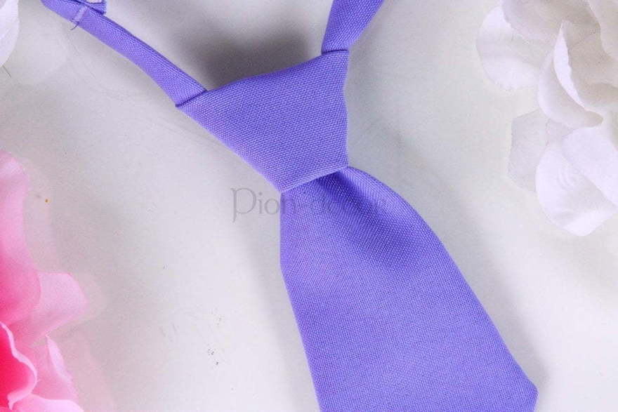 Галстук Холодная лаванда для свадебных животных от  4