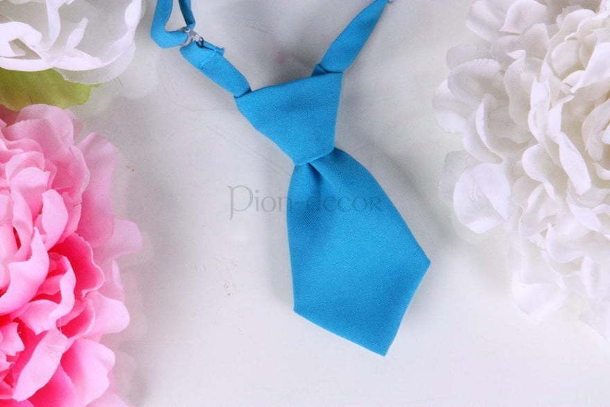 Галстук Бирюза для свадебных животных от  3