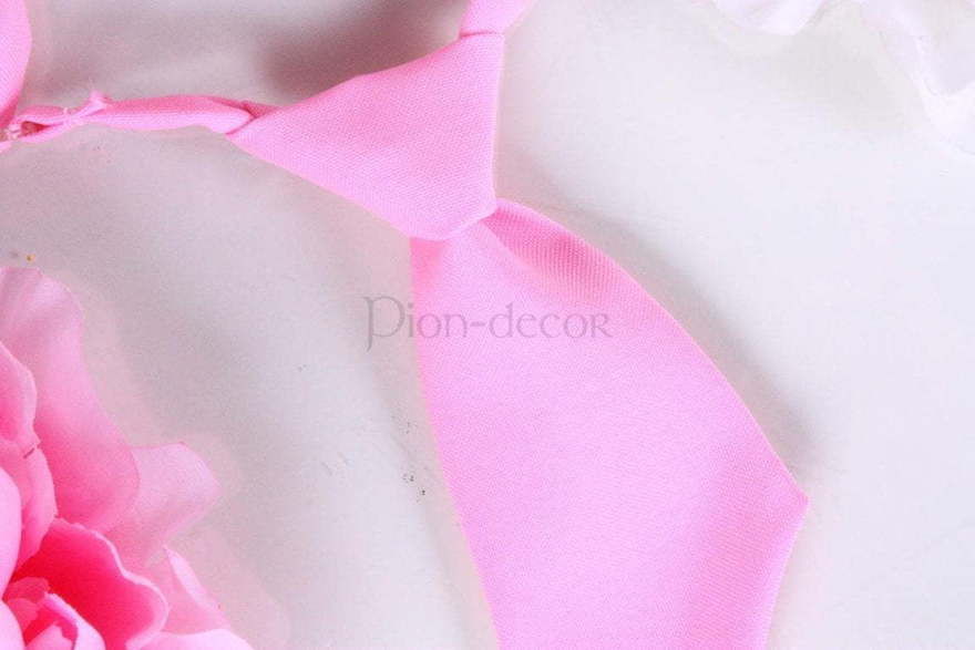 Галстук Розовый для свадебных кошек и собак от  4