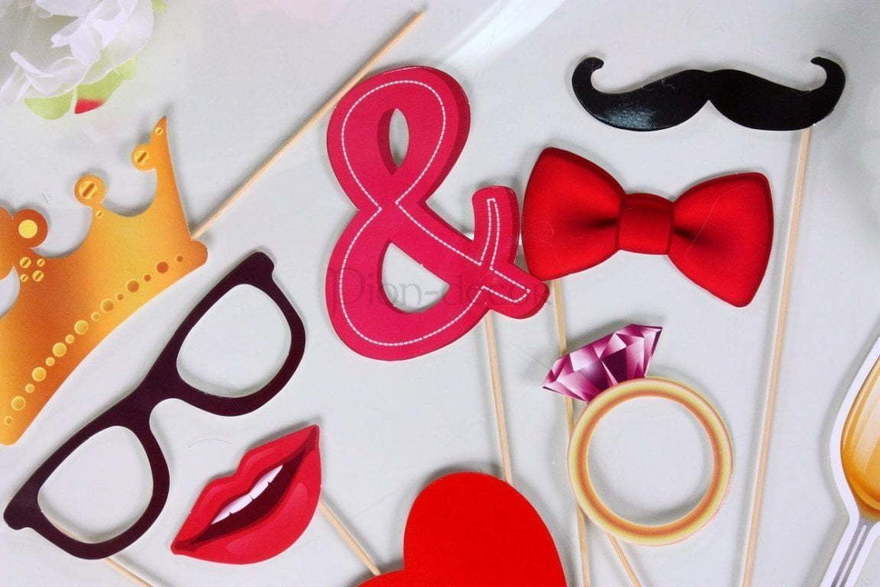 Фотобутафория набор И мы ... Счастиливы от  3