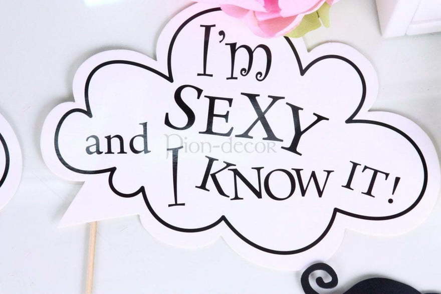 Комплект для фото Im sexy от  3