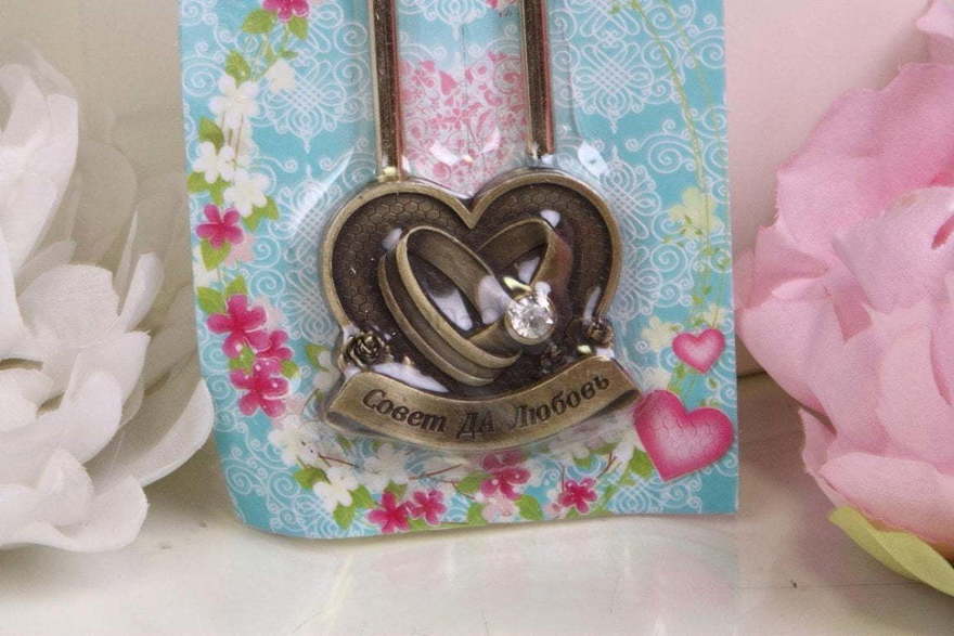 Замочек Обручальные колечки от  2