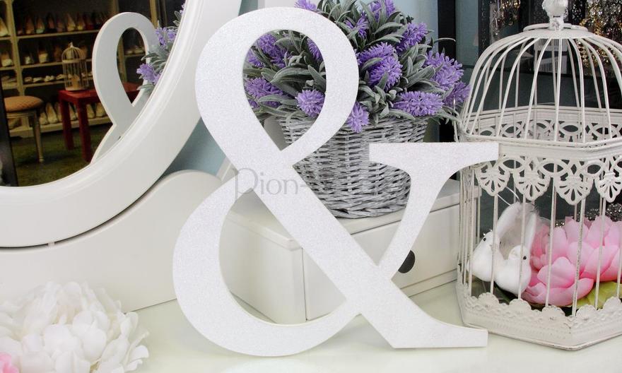 Знак & для фотосесии от  2