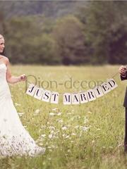 Растяжка для фото Just Married от  2