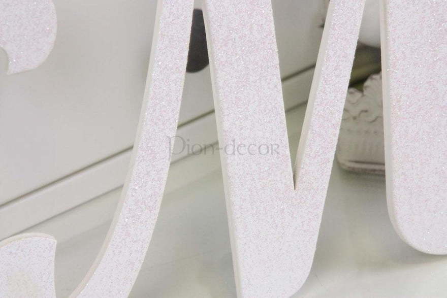 Комплект слов Mr Mrs от  4