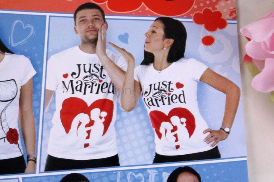 Футболка Just Married от  1