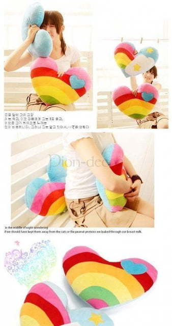 Радужное сердечко для фотосъемки от  6