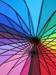 Зонт радужный от  2