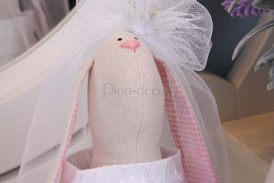 Свадебные зайки - тильда от  4