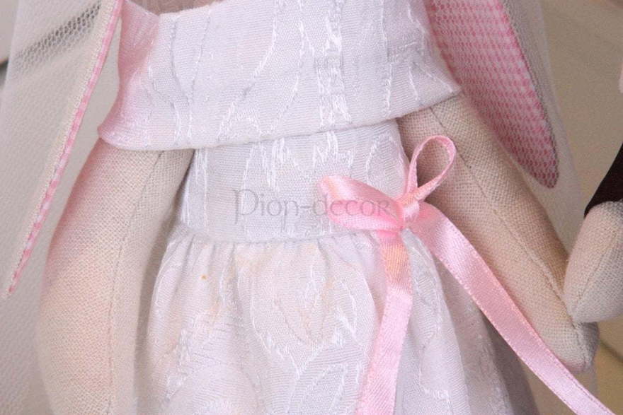 Свадебные зайки - тильда от  5