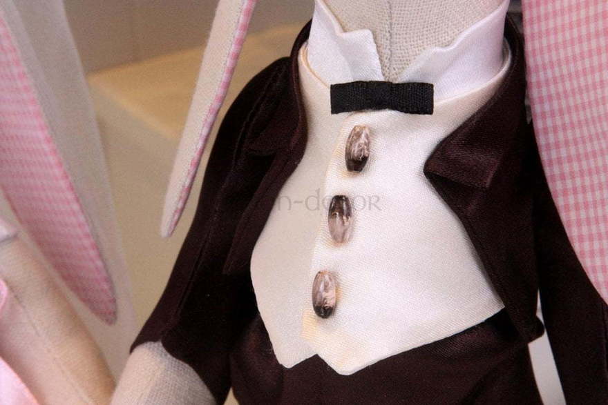 Свадебные зайки - тильда от  6