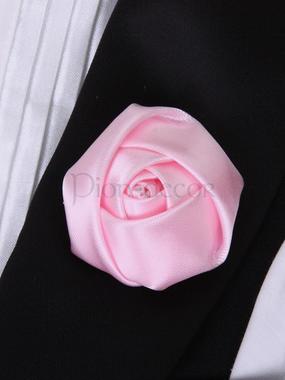 Бутоньерка жениха Розочка - нежно розовая от  2