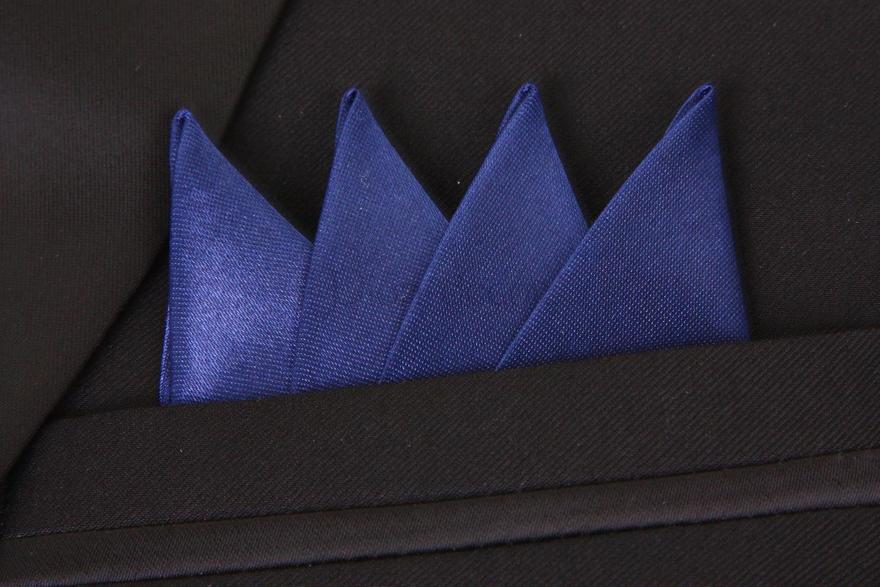 Платочек нагрудный для жениха Синий от  3