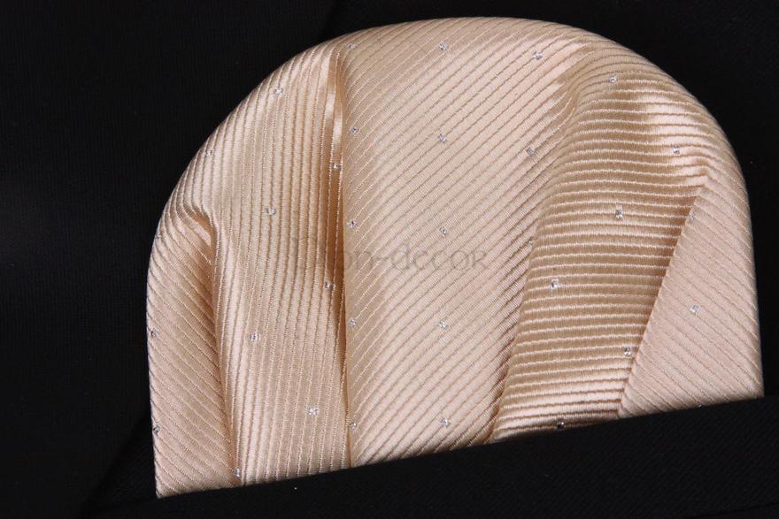 Платочек для жениха Крем от  3