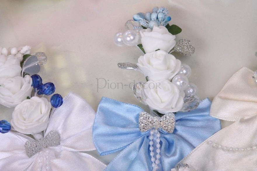 Бутоньерка для жениха от  5