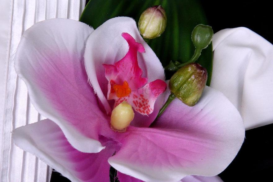 Бутоньерка для жениха Розовая орхидея от  2