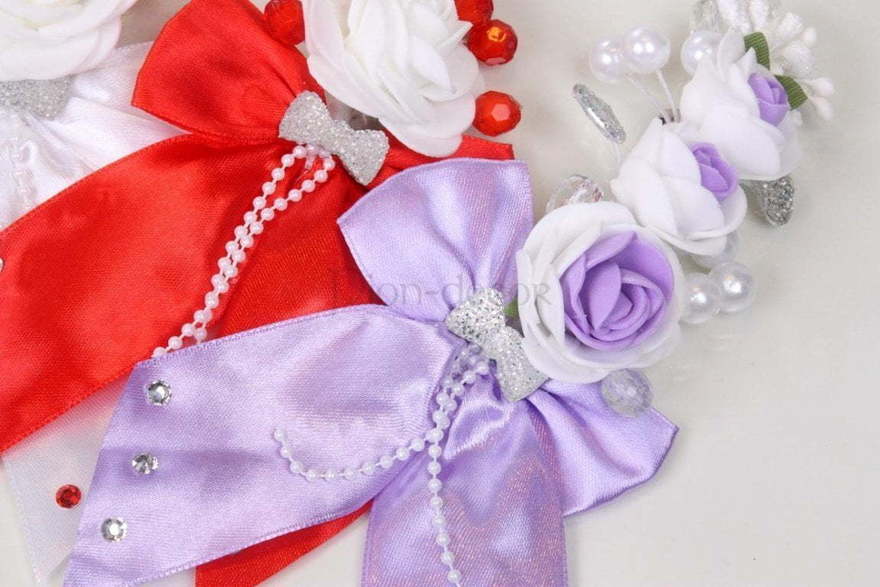 Бутоньерка - цветок для жениха и свидетеля от  8