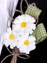 Бутоньерка для жениха Ромашки от  2