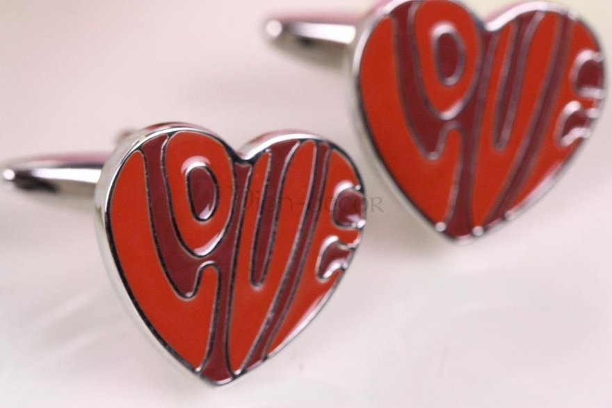 Запонки Love от  2