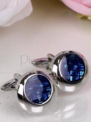 Синие запонки Mosaika от  1