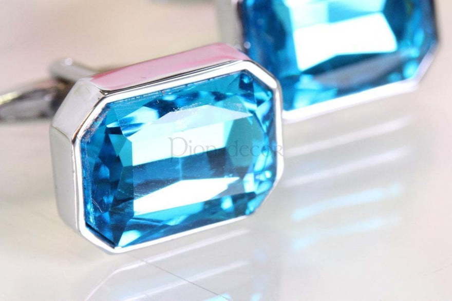 Запонки La more бирюза от  2