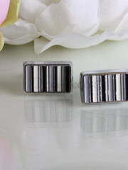 Запонки В полосочку от  1