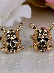 Запонки Черепа от  1