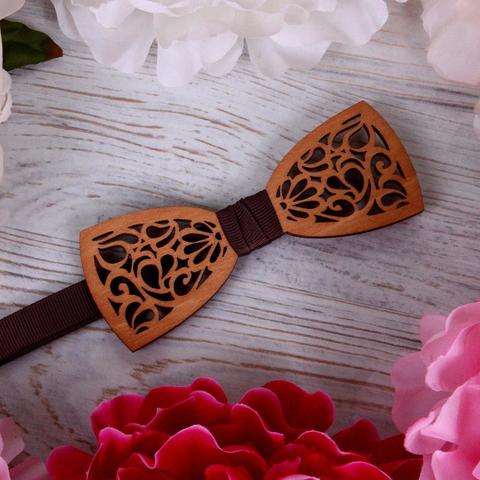 Бабочка деревянная Узоры от  4