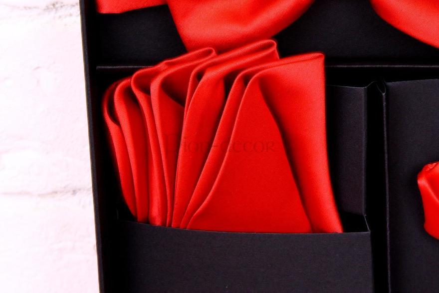 Комплект для жениха Groom алый от  2